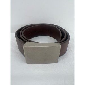 J Campbell Los Angeles Brown Genuine Italian Leather Belt Size 36 / 90